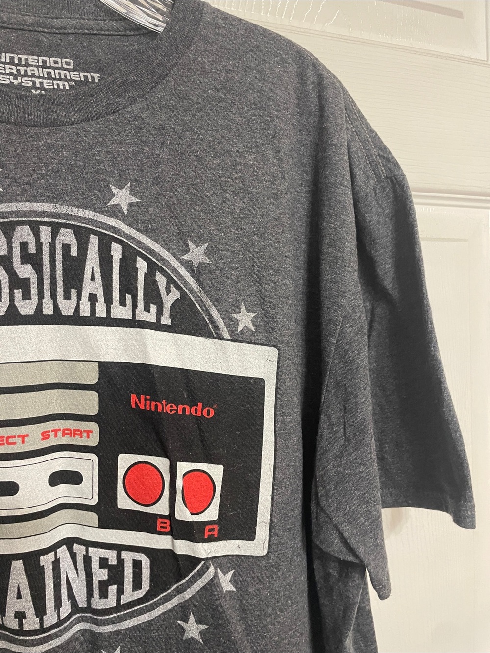 Nintendo Entertainment System Size XL Gray Graphic T Shirt - Picture 6 of 8